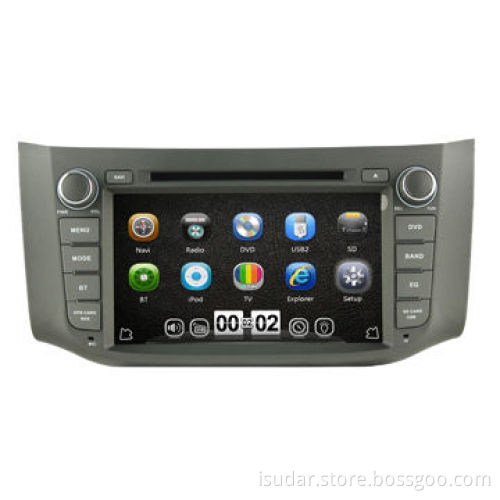 8" Car DVD Player for Nissan SYLPHY/Sentra, with Wi-Fi, 1080p Video Play, Supports iPhone 5/CPU800M